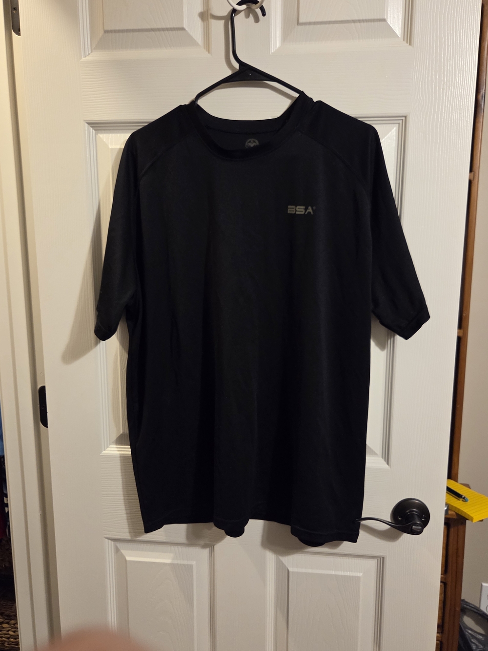 Adult XL Men’s Black Short-Sleeve Performance Tee - Boy scouts Of America